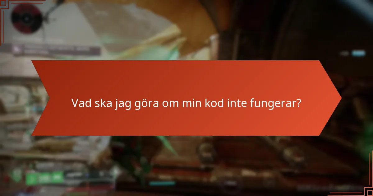 Vilka koder kan lösas in i Destiny 2?
