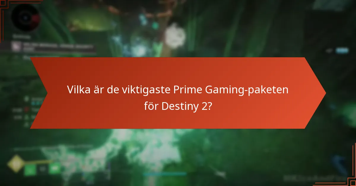 Vilka trender finns det i Prime Gaming-paketen över tid?
