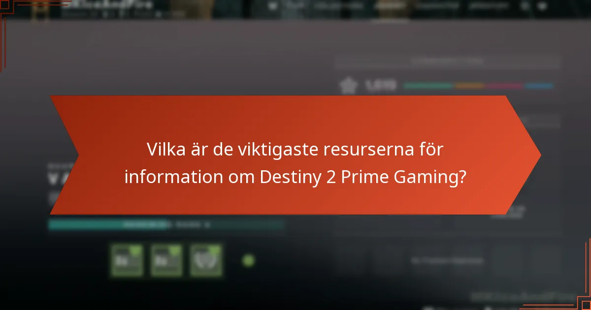 Vilka är fördelarna med Prime Gaming för Destiny 2-spelare?
