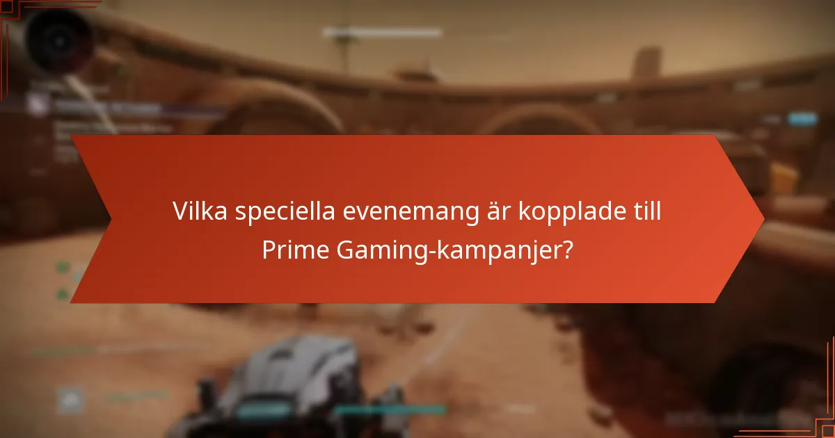Vilket gemenskapsengagemang finns kring Destiny 2 Prime Gaming-kampanjer?